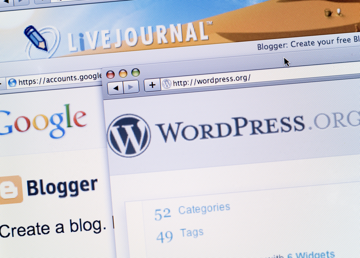 Bloggar i WordPress